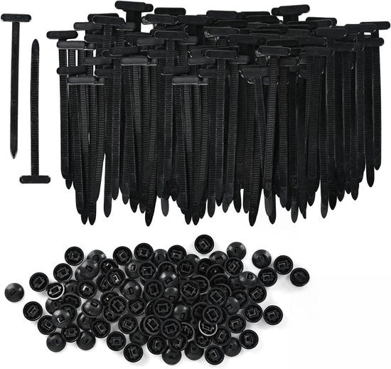 Cavi elettrici Nylon - Leganti per cavi multifunzionali - Autoisolanti - Chiusura a scatto - Riparazione autonoma & fissaggio di squarci - Robusti