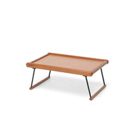 Foppapedretti Morfeo Vassoio da letto Rettangolo Noce, Nero