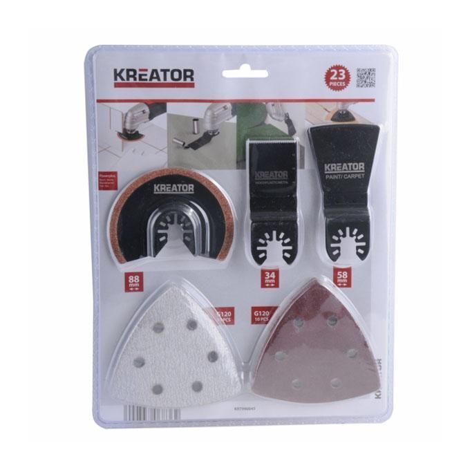 Kreator Lame Multiutensili Set Pezzi 23 Power Plus