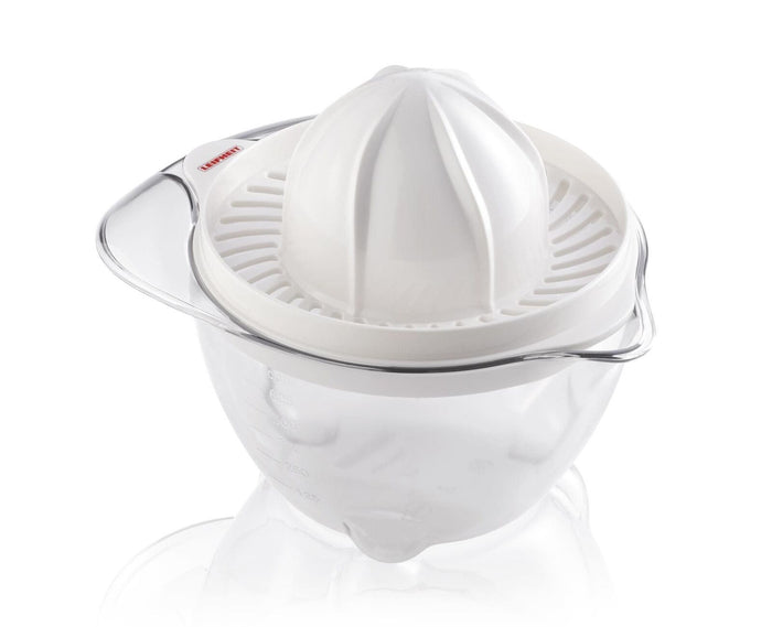 Leifheit Comfortline Citrus Press spremiagrumi Plastica Trasparente, Bianco