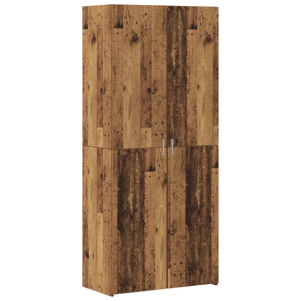 Credenza 2 pcs Legno vecchio 80 x 42 x 185 cm 3365594