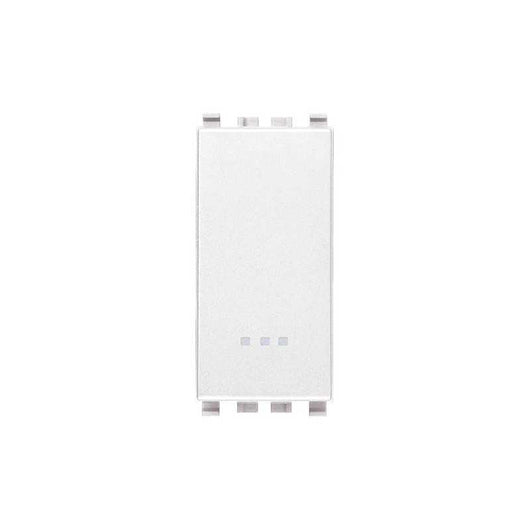 20013.B Invertitore 1P 16Ax Bianco Eikon