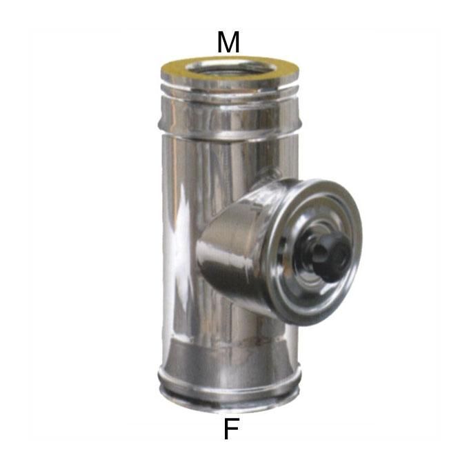 Maral Tubo Inox 13-18X44 Sportello Ispezione doppia parete