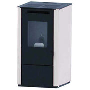 Punto Fuoco Vania Stufa a Pellet 9,5 kW colore Bianco