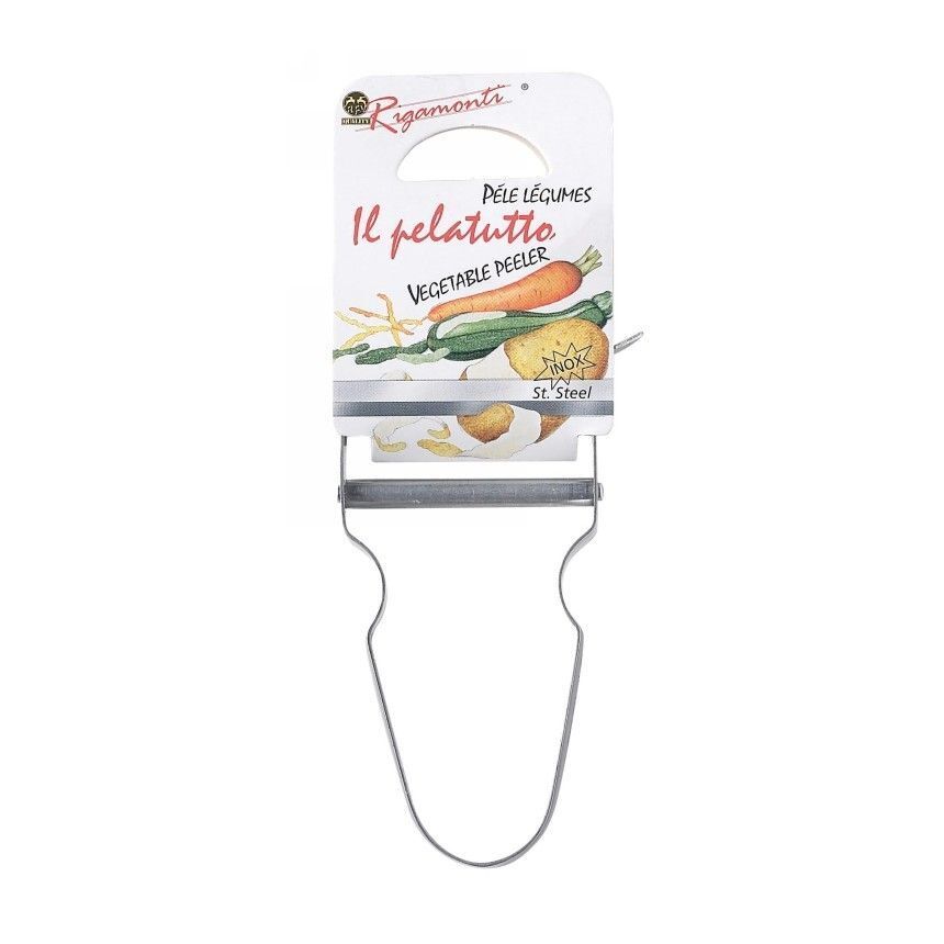 Rigamonti Sbucciatore Verdure Lama Frontale in acciaio inox