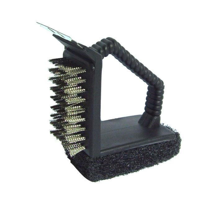 Lapillo Spazzola Barbecue 3 Funzioni