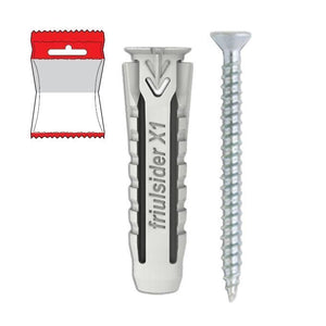 Friulsider Tassello X1 5X25 Vite Tsp Pezzi 20