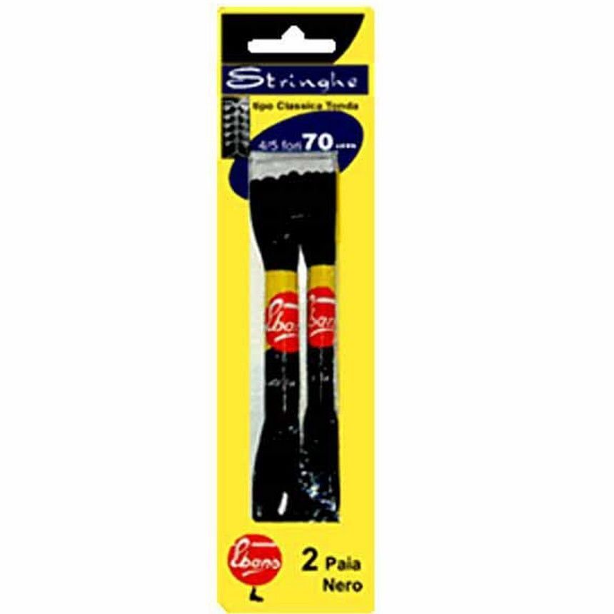 Ebano Stringa Sport Piatta Nera P.2 Cm 90