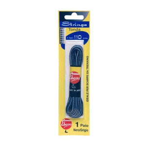 Ebano Stringa Sport Tonda Nero-Grigio P.1 Cm 110