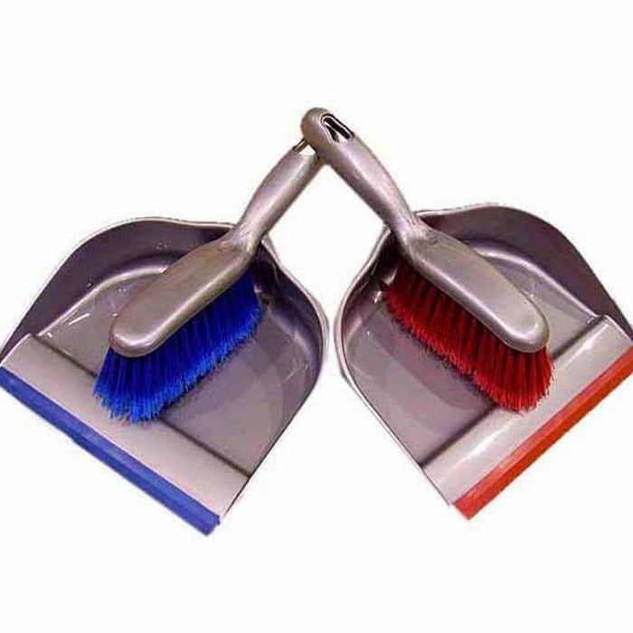 La Mopperia Paletta Polvere Con Gomma+Spazzola