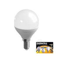 Duracell Lampada led M.globo e14 w 3,8 2700^k pz.3