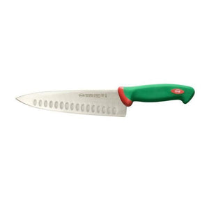 Sanelli Premana Professional Coltello Trinciate Olivato, Acciaio Inossidabile, Verde-Rosso, 21 cm