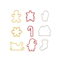 Tescoma 630901 formina per biscotti Rosso, Bianco, Giallo