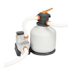 Bestway 58486 Flowclear Pompa di Filtraggio a Sabbia Per Piscine Fuori Terra, Portata 11.355 Lt-H