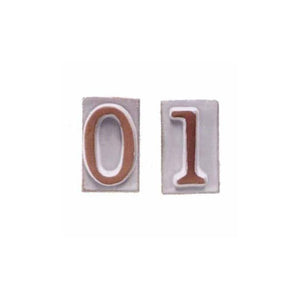 Telcom Numero Civico Vasarte Terracotta 6-9