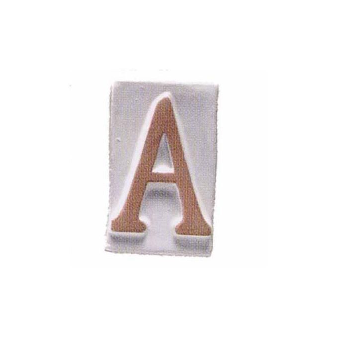 Telcom Lettera Civica Vasarte Terracotta D