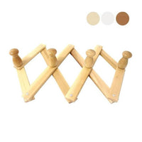 Calder Appendiabiti Legno Estensibile Posti 4 Naturale