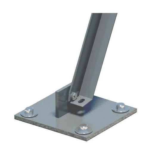 Ferrobulloni Piastra Saetta L 100X100Cm Zincata