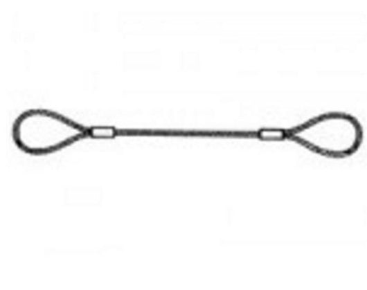 Blinky Tiranti in Acciaio Due Asole AAT 114 Fili A. Tessile 14mmx2mt