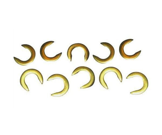 Vigor-Blinky Rondelle Alzaporte Ottone Klik 10 Pezzi 10mm