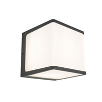 APPLIQUE LED DOBLO 19W 15X15XH15CM 4000K GRIGIA IP