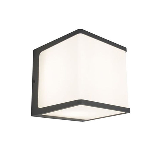 APPLIQUE LED DOBLO 19W 15X15XH15CM 4000K GRIGIA IP