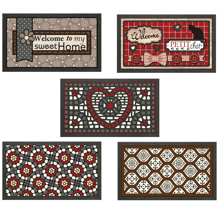 ZERBINO FORMAT 40X70CM MULTICOLOR.