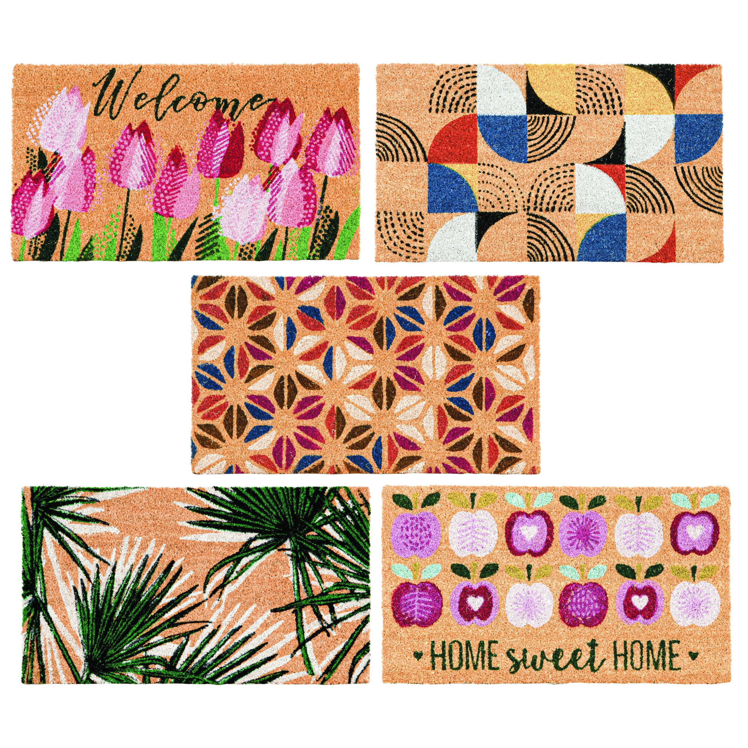 ZERBINO COCCO MASAY 33X60CM RETTANGOLARE