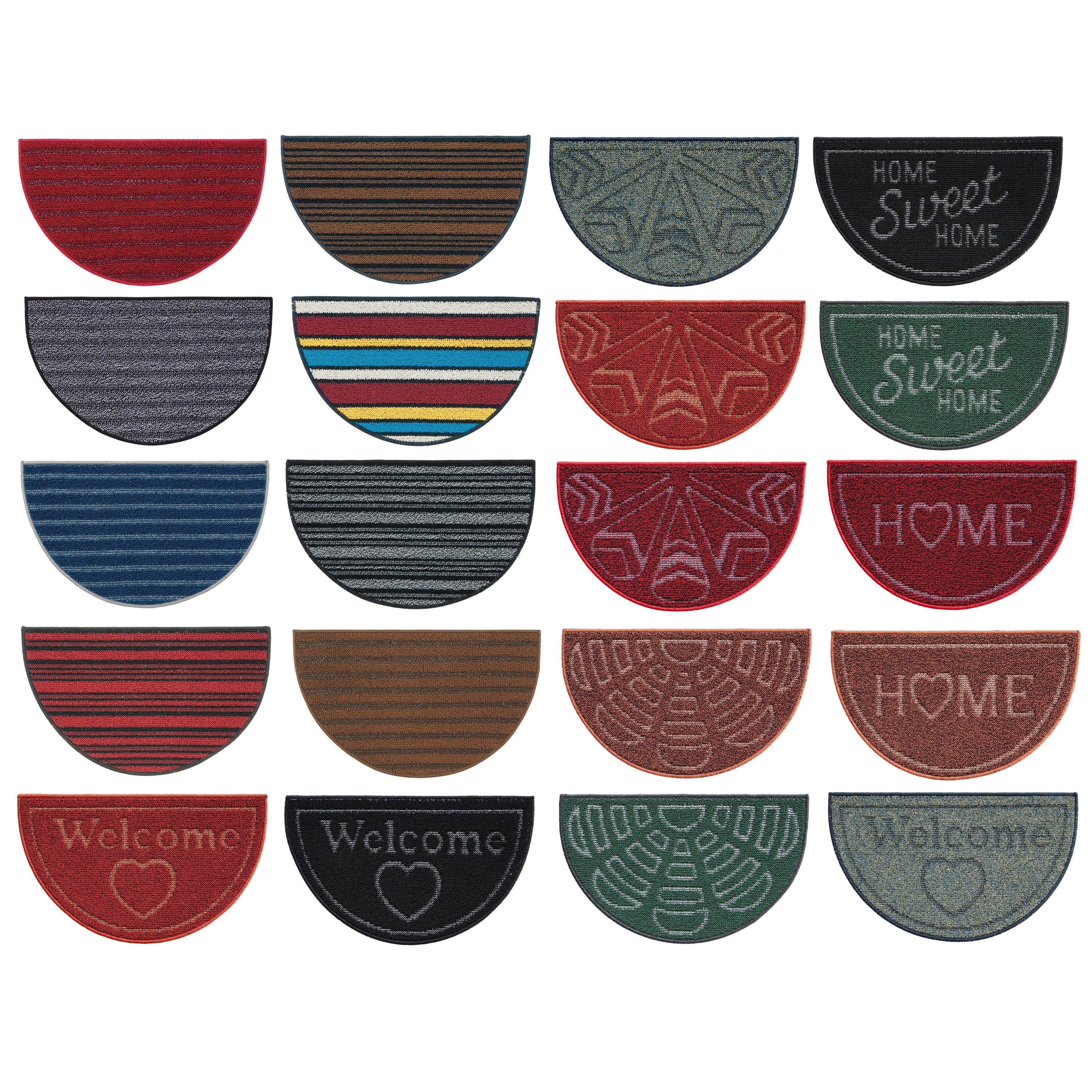 ZERBINO STONE 45X75CM SEMILUNA