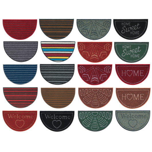 ZERBINO STONE 45X75CM SEMILUNA