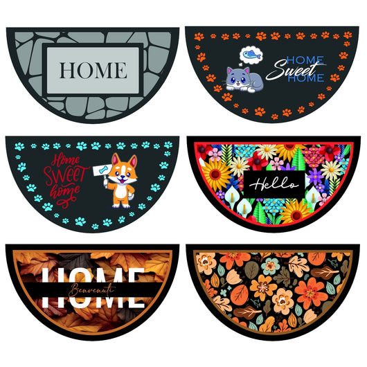 ZERBINO PRISMA 40X70CM SEMILUNA.