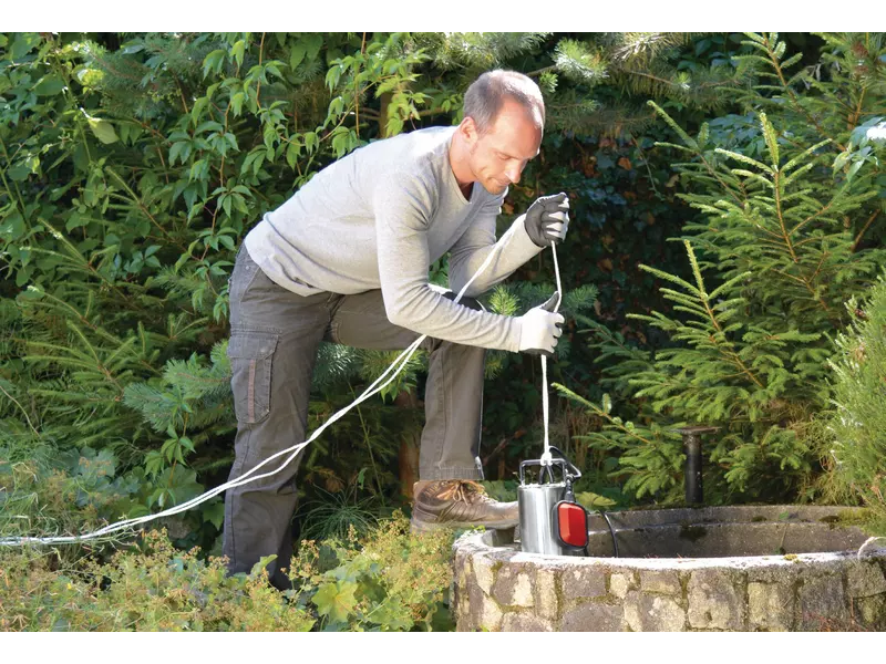 Pompa acque scure Einhell GC-DP 1020 N 1000W portata 18000 l/h profonditA~ 5m