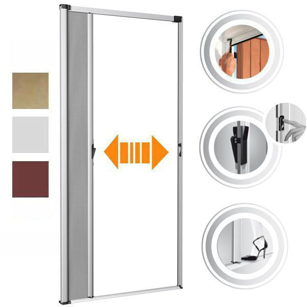 Medal Zanzariera Bazar Bronzata 250 160 Laterale 1 Anta