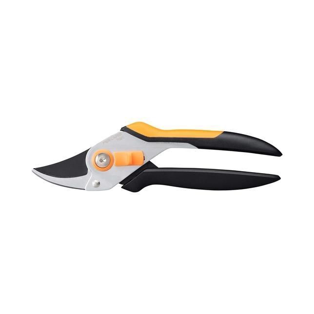 Fiskars Solid P331 cesoia da potatura Bypass Nero, Arancione