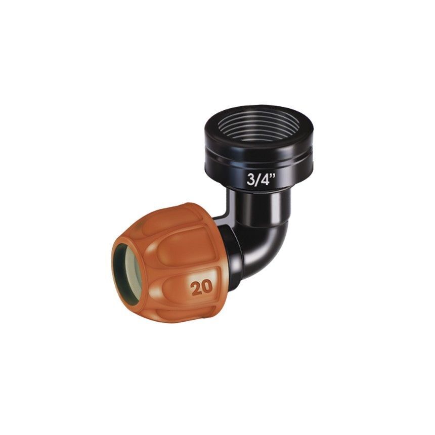 Claber Interruzione 20Mm Gomito 3-4 F 90326