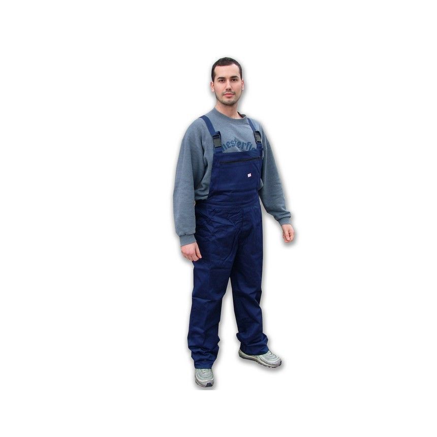 Issaline Pantalone Pettorina Blu Gr250 Tg L