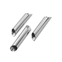 Pedrini 3 Stampi per Cannoli in acciaio inox Cm 12,5