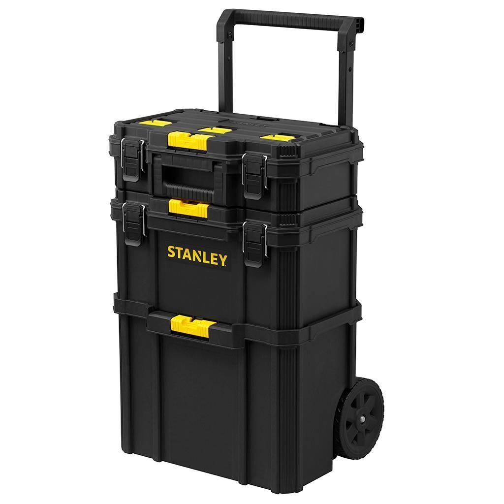 Stanley STST83319-1 valigetta porta attrezzi Custodia trolley Nero, Giallo