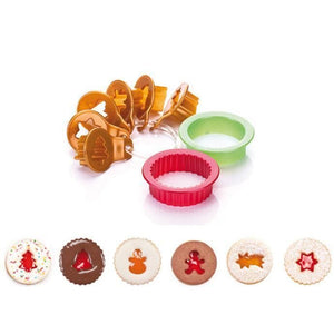 Tescoma 630912 formina per biscotti Verde, Rosso, Giallo
