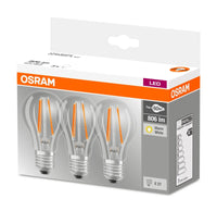 LEDVANCE Lampadina LED OSRAM E27, bianco caldo