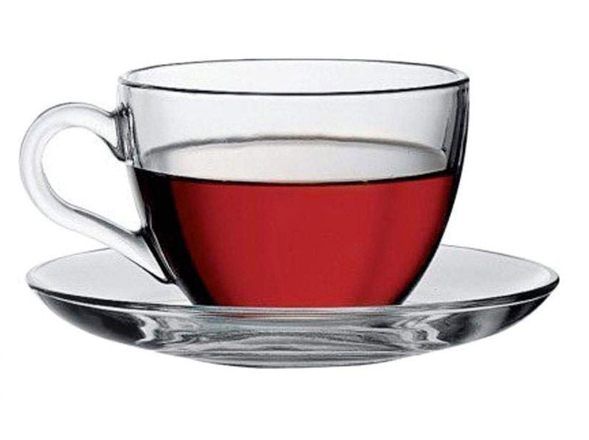 Borgonovo Confezione 2 Tazze da Cappuccino con Piattino Ischia