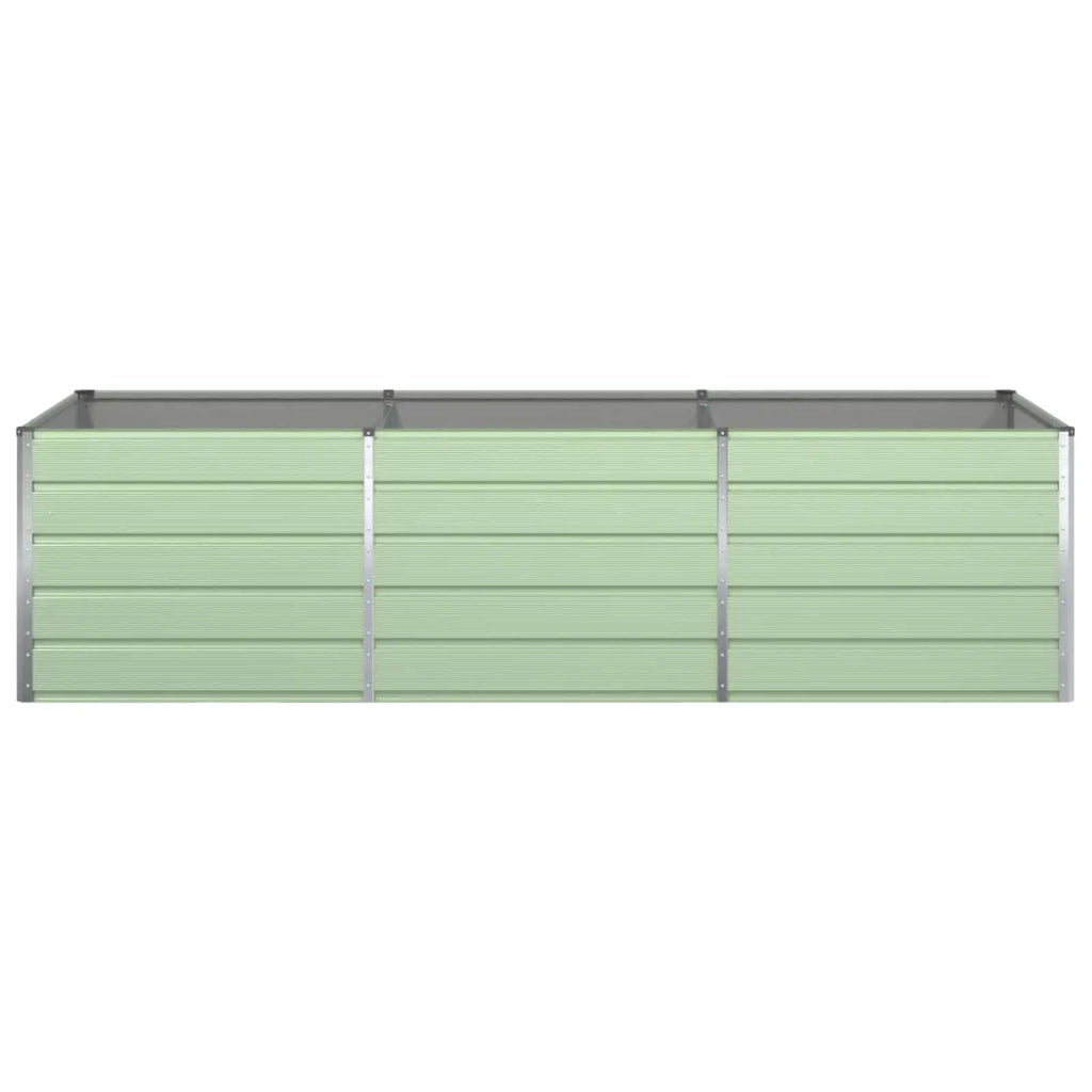 Fioriera Verde Pastello 290 x 100 x 75 cm Acciaio zincato 42018274