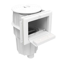 Skimmer nascosto in ABS  50F-63M per pannelli e cemento con rivestimento in PVC e piastrelle
