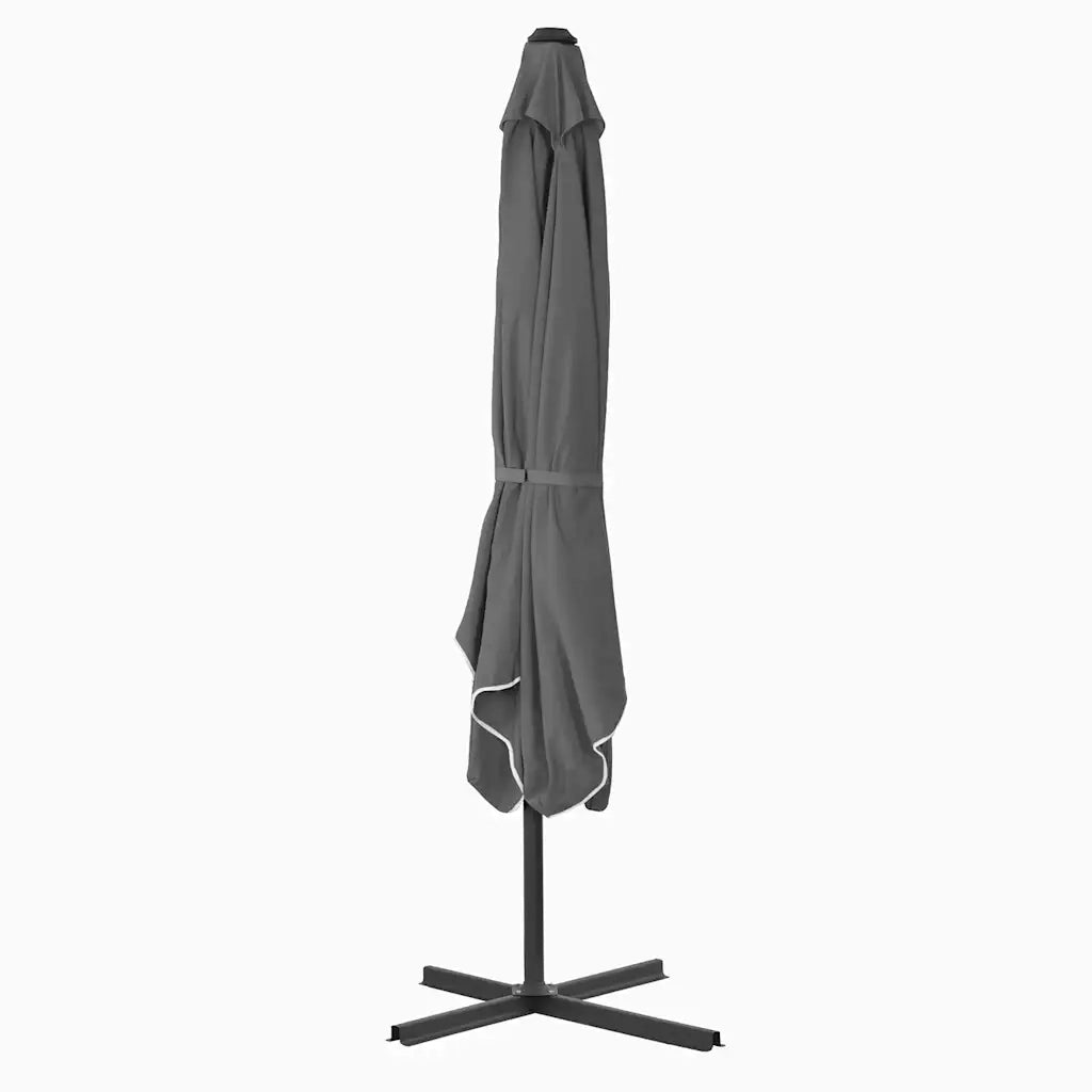 Ombrello | Parasolne da Esterni con Palo in Acciaio 250x250cm Antracite