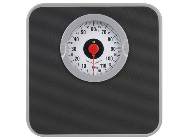 Kaufgut 033514 Pesapersone Nero-Silver Meccanica 120-1Kg