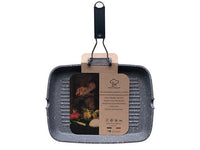 Maggiori Pa20 Bistecchiera Rettangolare 36x26cm Grigia Puntinata