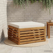 Cuscino per Sedia in Unico Pezzo SOEST 100% Poliestere Bianco 944707