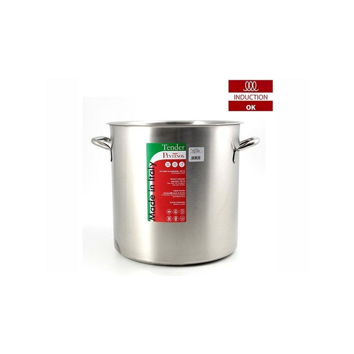 Pentola per induzione con due maniglie in acciaio inox Diametro 40 cm