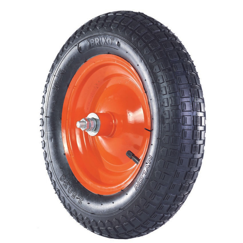 Ruote Pneumatiche 350X80 Con Cuscinetto Per Carriole