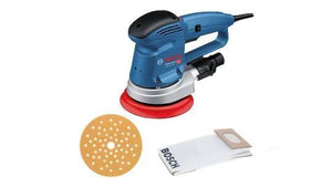 Bosch GEX 34-150 Professional Levigatrice orbitale casuale 12000 Giri/min 24000 OPM Nero, Blu, Grigio, Rosso